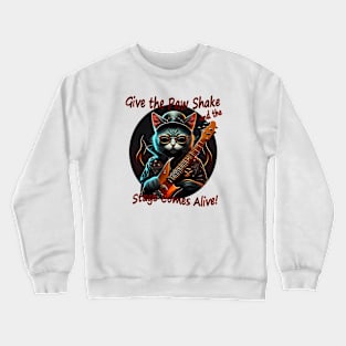 Give the paw shake Crewneck Sweatshirt